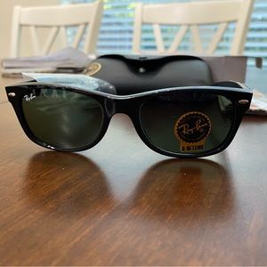 COPY - Ray-Ban Wayfarer Sunglasses RB 2132 901 Black 52/145 NEW